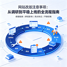 琼中建站-网站改版注意事项：从调研到平稳上线的全流程指南