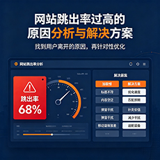 琼中建站-网站跳出率过高的原因分析与解决方案