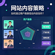 琼中建站-网站内容策略：如何通过用户画像驱动内容创作？