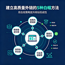 琼中建站-建立高质量外链的5种白帽方法